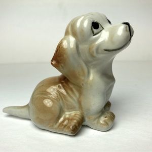 Vintage Antique Miniature Dog Figurine